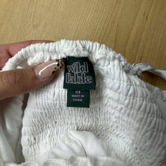 WHITE small summer dress NEVER WORN - Picture 4 of 4